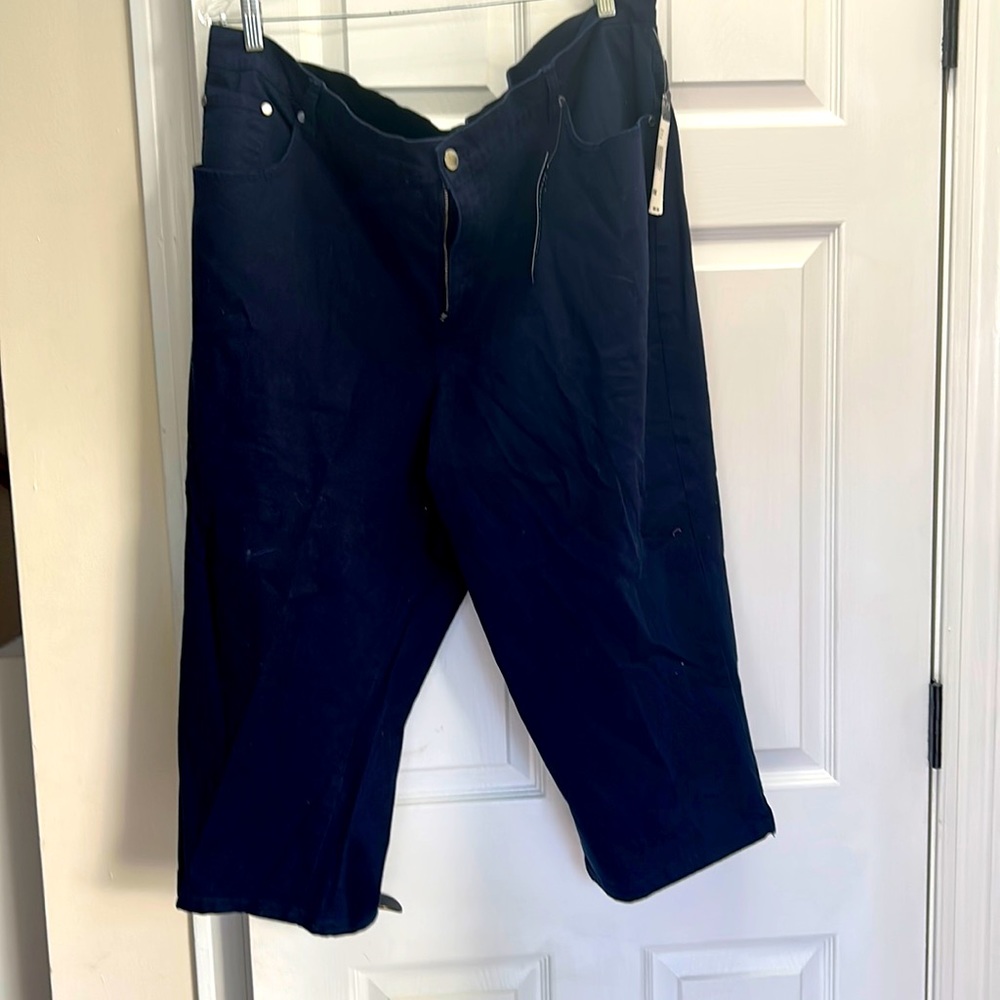Chaps Dark Wash Jeans sz 24W NWT